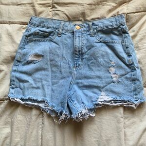 Denim Boyfriend Shorts